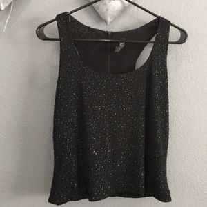 Laundry by Shelli Segal sequin tank top